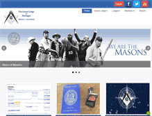 Tablet Screenshot of grandlodgemi.org